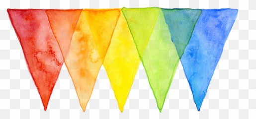 Download Rainbow Watercolor Png - Transparent Background