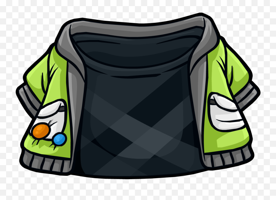 Urban Top And Jacket Club Penguin Wiki Fandom - Hiking Equipment Png,Icon Green Jacket