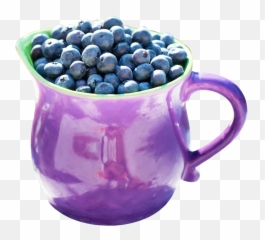 Blueberries In Jug Png Image - Pngpix Blueberry,Pitcher Png