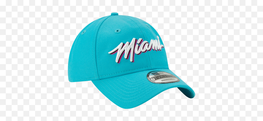 New Era Miami Heat Nba Authentics City Series 9twenty Adjustable Cap - Baseball Cap Png,Miami Heat Logo Png