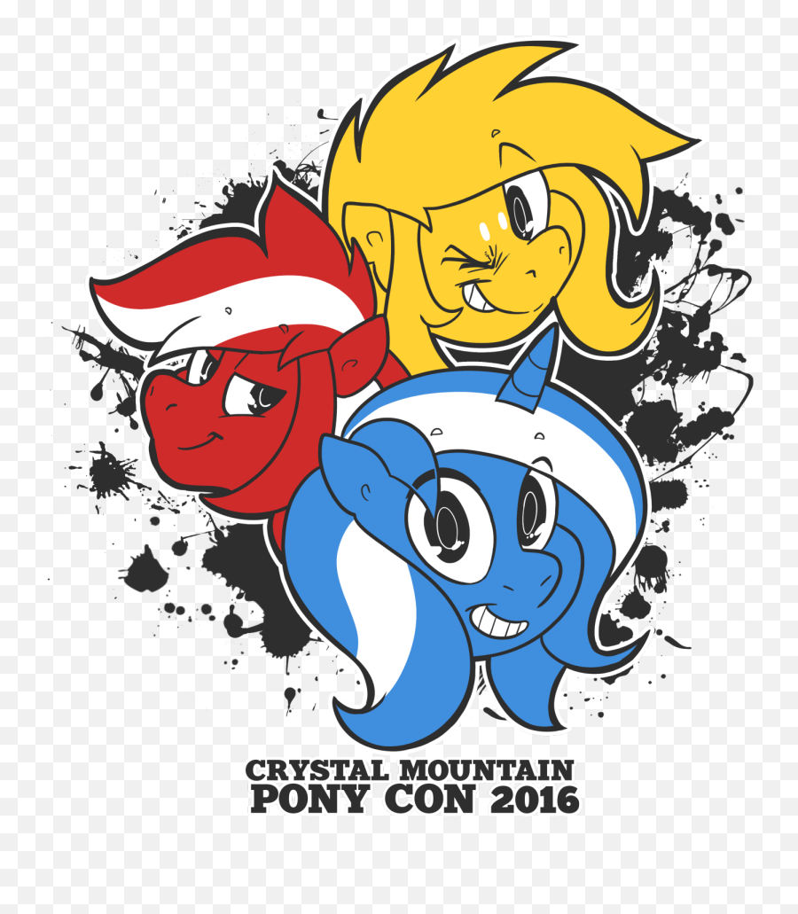 Fourth Annual Crystal Mountain Pony Con Gallops Into Salt - Cartoon Png,Bronycon Logo