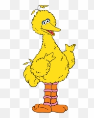 Sesame Street Characters Clipart - Big Bird Drawing png