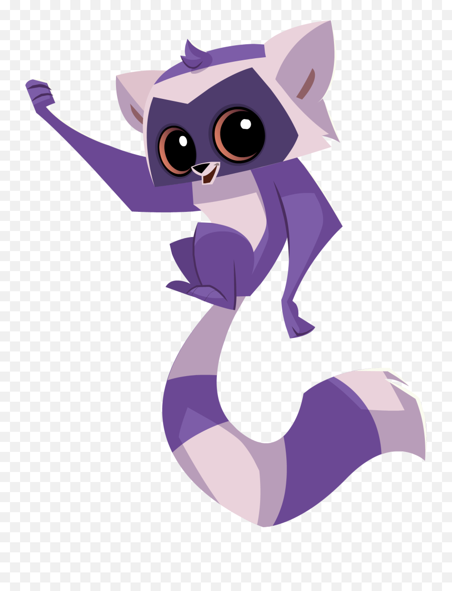 Download Purple Lemur Graphic - Animal Jam Lemur Png,Lemur Png