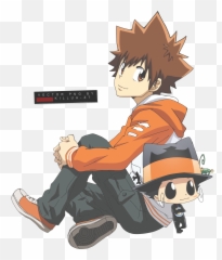 Tsuna Vector Render Katekyo Hitman Re 1113969 - Png Tsuna Katekyo Hitman Reborn,Hitman Png