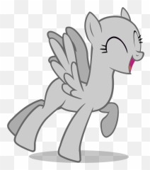 Mlp - Happy Pegasus Pony Jumping Flash 1574891 Png Pegasus Mlp Base,My Little Pony Png