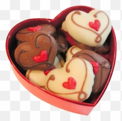 Sweet Heart Chocolate - Transparent Background Box Png