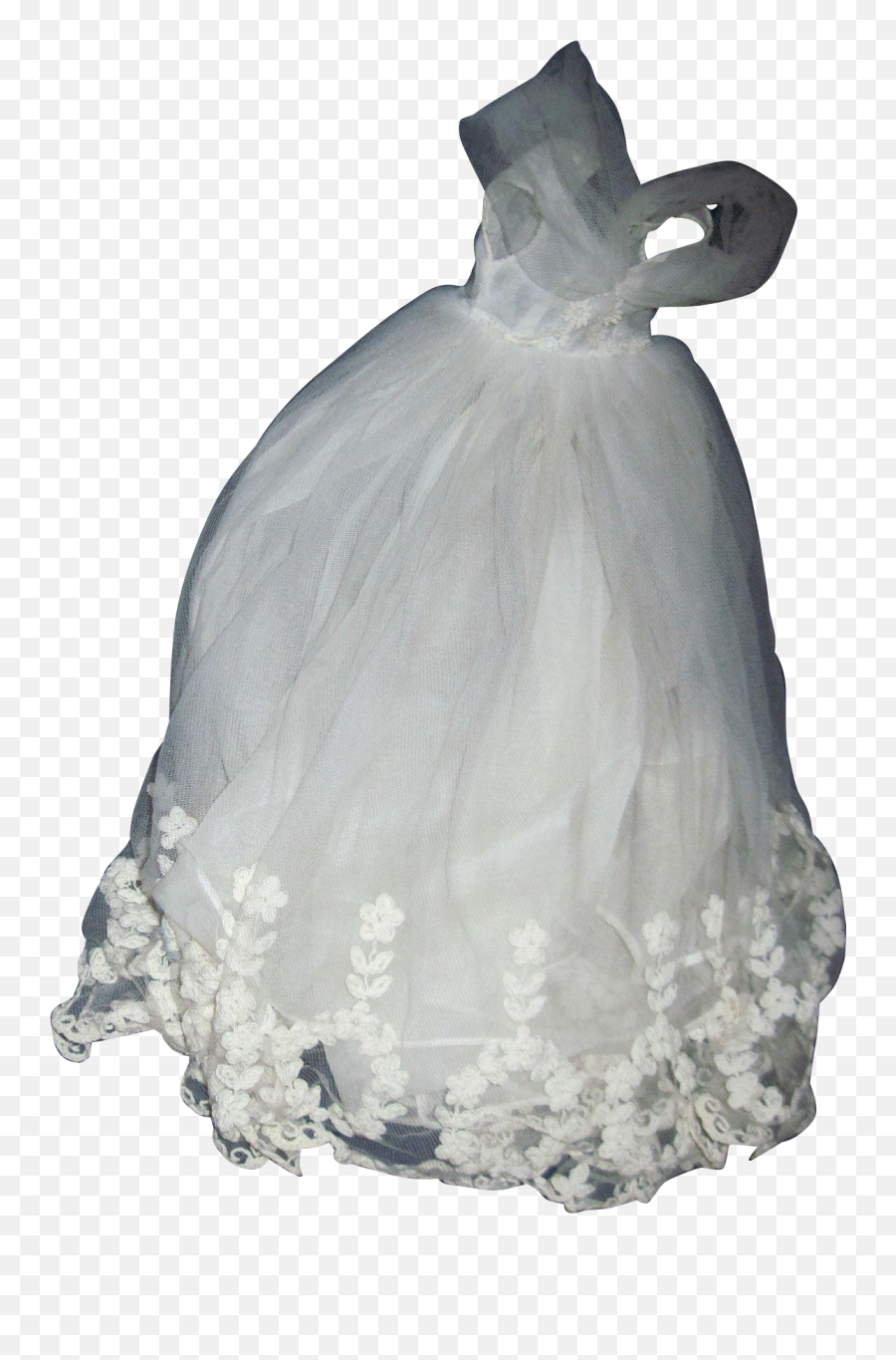 Doll Bride Dress Veil Clipart - Gown Png,Veil Png