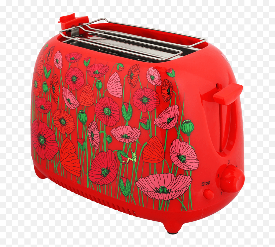 Toaster With European Plug - Tartu0027in Coquelicots Pylones Broodrooster Png,Toaster Png