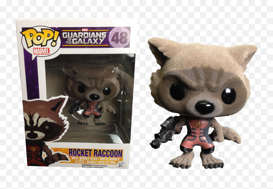 Sdcc Flocked Ravager Rocket Raccoon - Preorder Now Flocked Rocket Raccoon Funko Pop Png,Rocket Raccoon Png