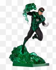 Dc Comics Green Lantern Statue By Iron Studios - png