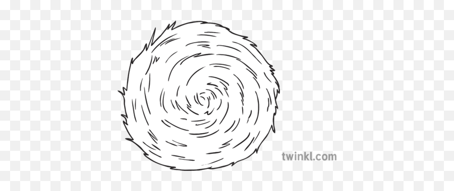 Round Bale Of Hay Twinkl Move Y2 Gymnastics Landscapes And - Round Hay Bale Clipart Png,Hay Bale Png