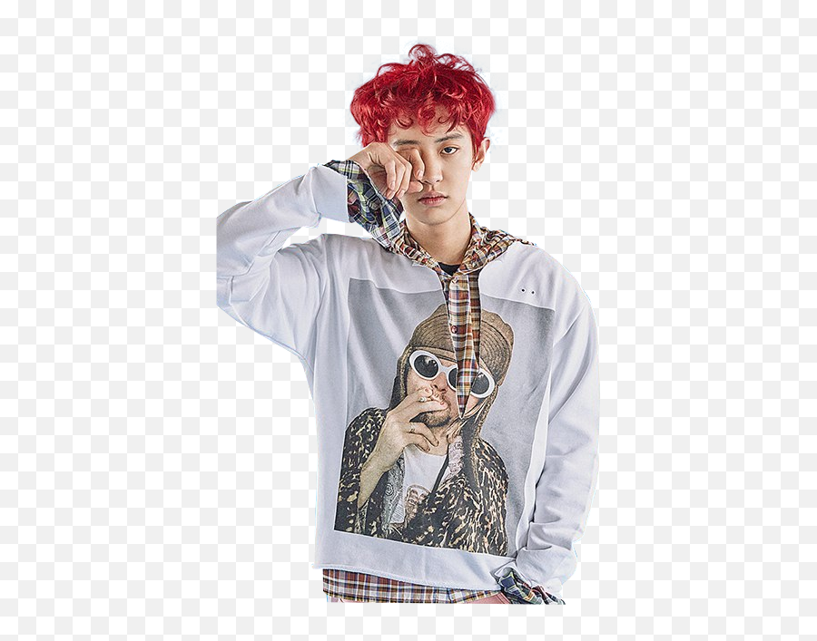 Chanyeol Png Stickers Transparent Kpop - Chanyeol Lucky One,Chanyeol Png