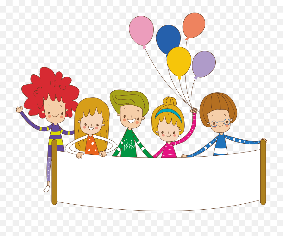 Graphic Stock Cartoons Vector Kid - Kids Png Balloon Full Children Cartoon Vector Png,Kid Buu Png