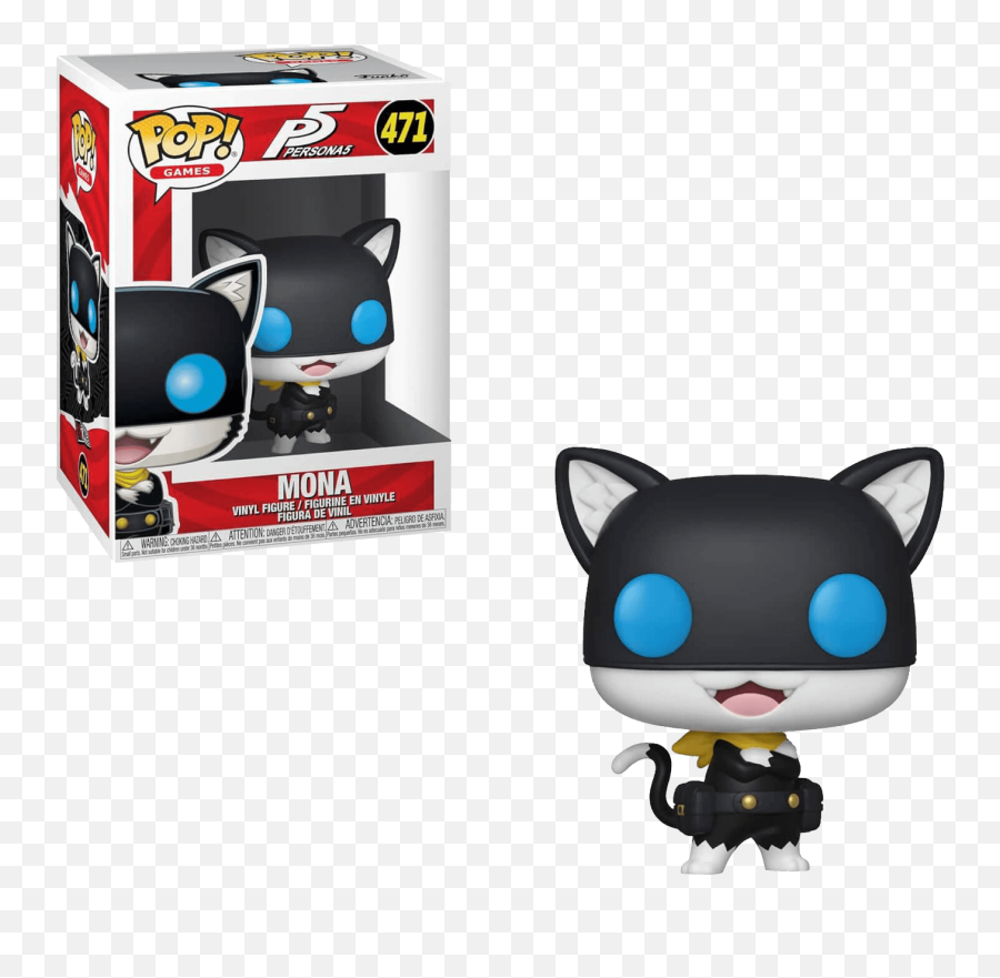 Persona 5 Figure Morgana Pop Vinyl - Funko Persona 5 Png,Morgana Png