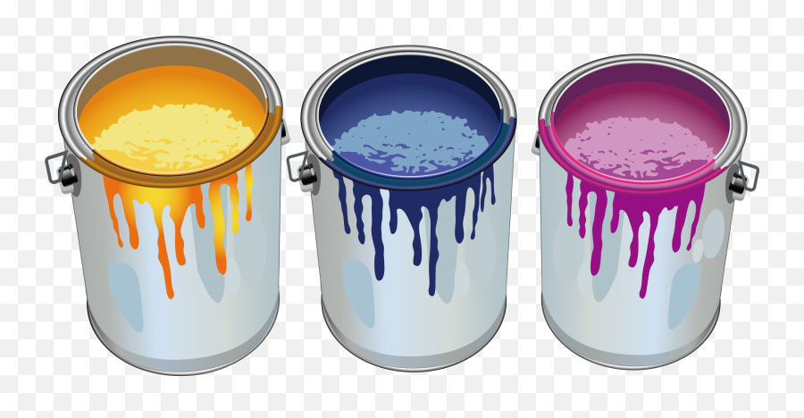 Download Paint Bucket Painting Cartoon Png Image High - Transparent Background Paint Bucket Png,Bucket Png