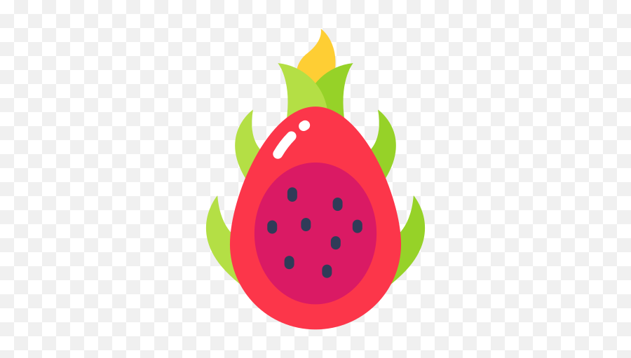 Dragon Fruit - Free Food And Restaurant Icons Illustration Png,Dragonfruit Png