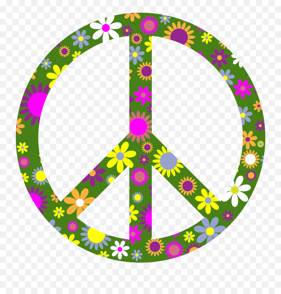 Png Peace Sign 5 Image - Peace And Love Png,Peace Sign Transparent Background