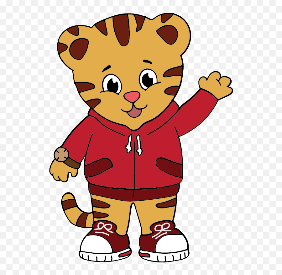 Daniel Tiger Svg Free - Daniel Tiger Svg Free Png,Daniel Tiger Png