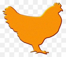 Yellow And Red Nosi Style Hen Png 1024 - Yellow Hen Clipart Transparent,Hen Png