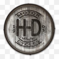 Harley - Circle Png,Harley Davidson Hd Logo