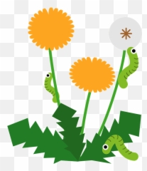 Dandelion Caterpillar Clipart Free Download Transparent - Saw Wood Icon Png