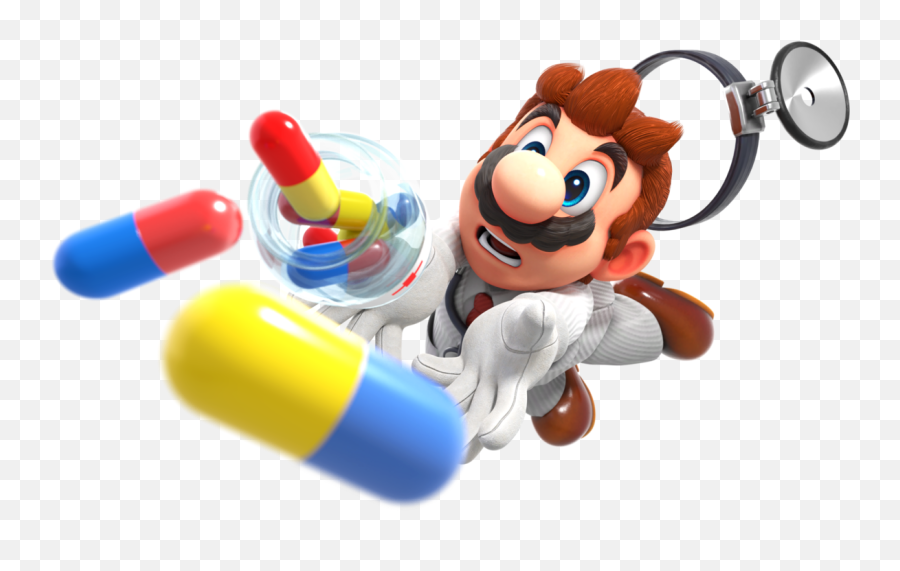 Mario Drops His Meds Like An Idiot - Dr Mario Png,Dr Mario Png