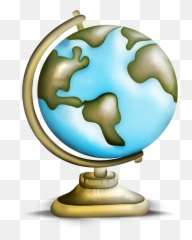 Globe Clipart - Cartoon 927x1280 Png Download Art