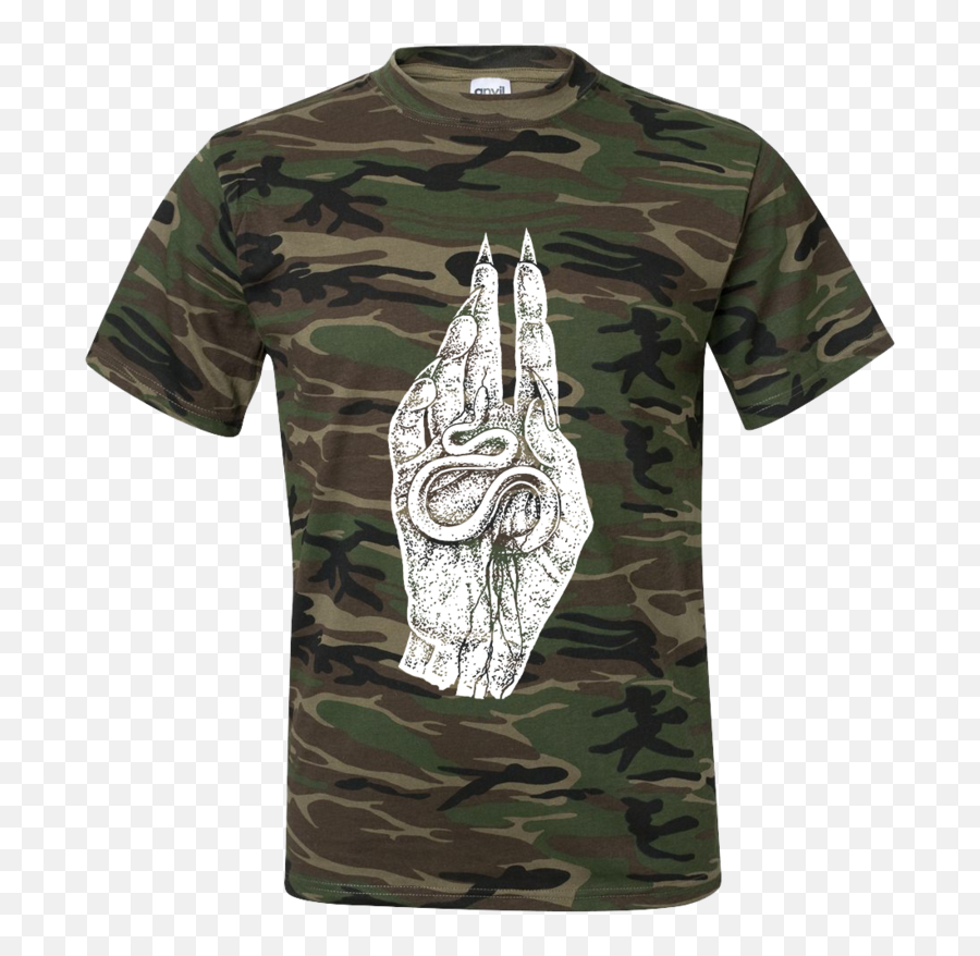 Download Hd Doom Hand Ss Shirt - Logan Paul Shirt Camo Jordan 10 Camo T Shirts Png,Logan Paul Png