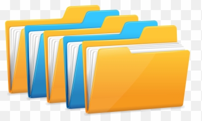 File Folder Vector Png - Icon