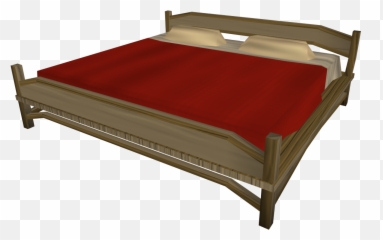 Large Teak Bed - The RuneScape Wiki Bed Frame png