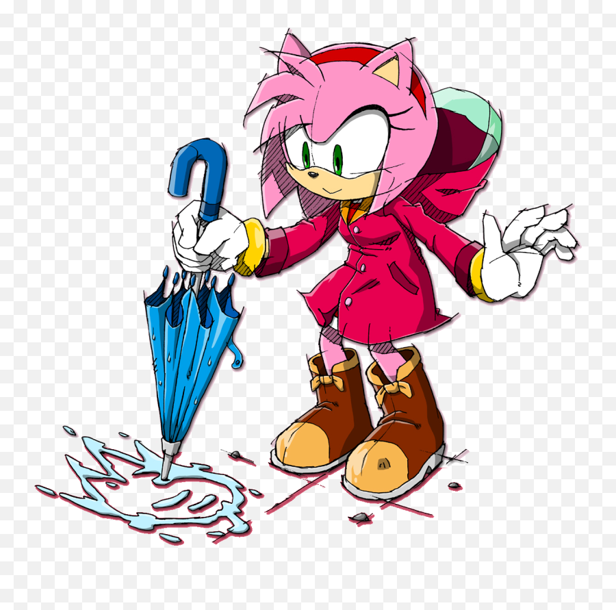Amy Rose - Sonic The Hedgehog Image 2569406 Zerochan Sonic Chronicles The Dark Brotherhood Amy Art Png,Amy Rose Png