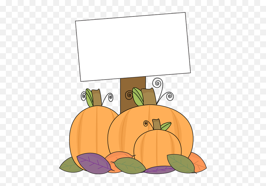 Pumpkin Patch Free Clipart - Wikiclipart Pumpkin Signs Clip Art Png,Cute Pumpkin Png