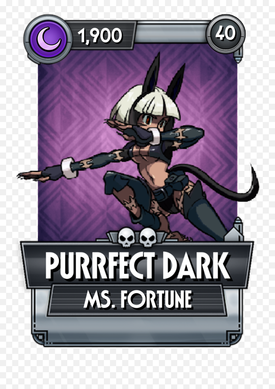 Purrfect Dark Skullgirlsmobile Wiki Fandom - Skullgirls Mobile Ms Fortune Png,Dark Png