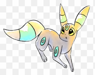 Pastel Umbreon - Cartoon Png,Umbreon Png
