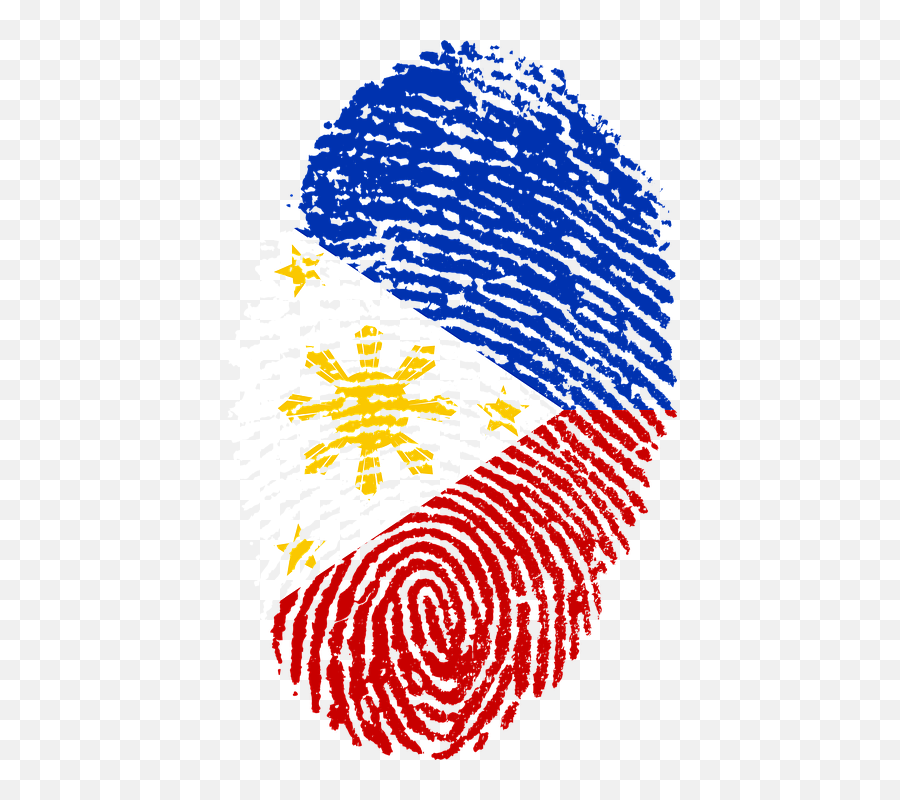 Philippines - Philippine Flag Fingerprint Png,Haitian Flag Png