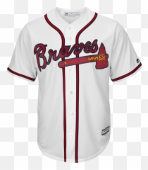 Atlanta Braves Replica Adult Home Jersey - Braves Jerseys Png,Atlanta Braves Logo Png