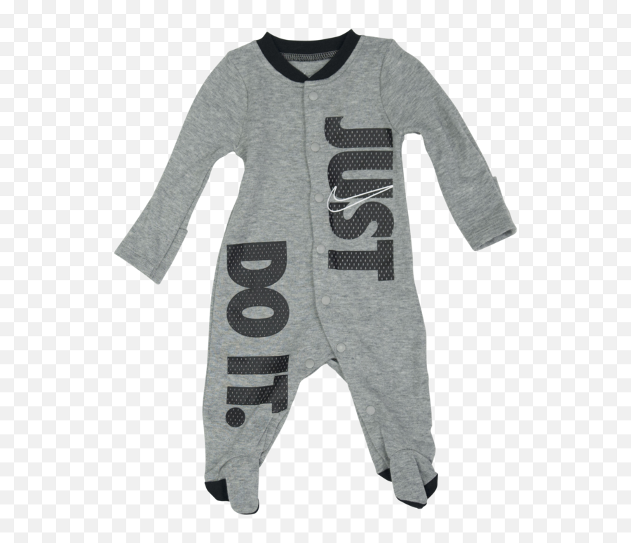 Nike Just Do It Onesie Grey 56 G268 042 - Long Sleeve Png,Just Do It Png Nike Just Do It Onesie Grey 56 G268 042 - Long Sleeve Png,Just Do It Png