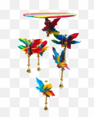 Flying Butterfly Mobile - Toy png