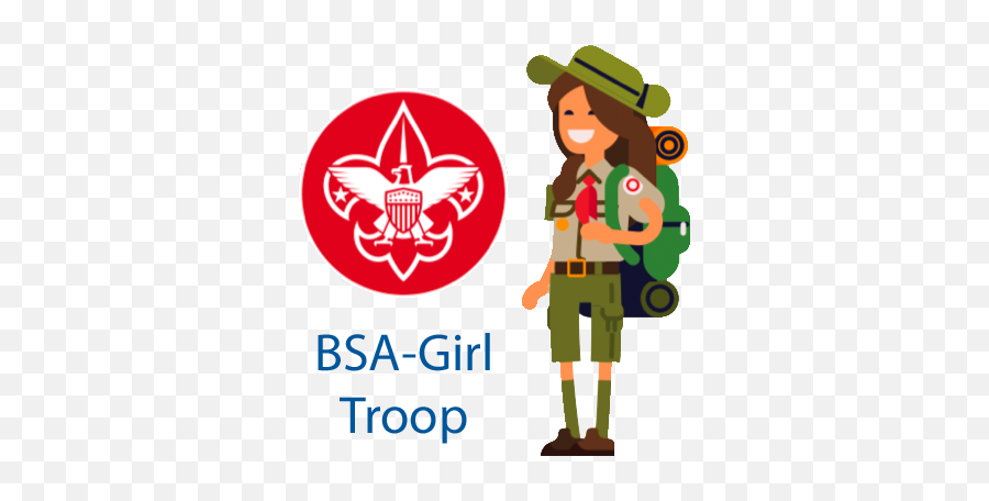 Scouts Bsa Troop 455 - Home Scouts Bsa Girl Clip Art Png,Boy Scout Logo ...