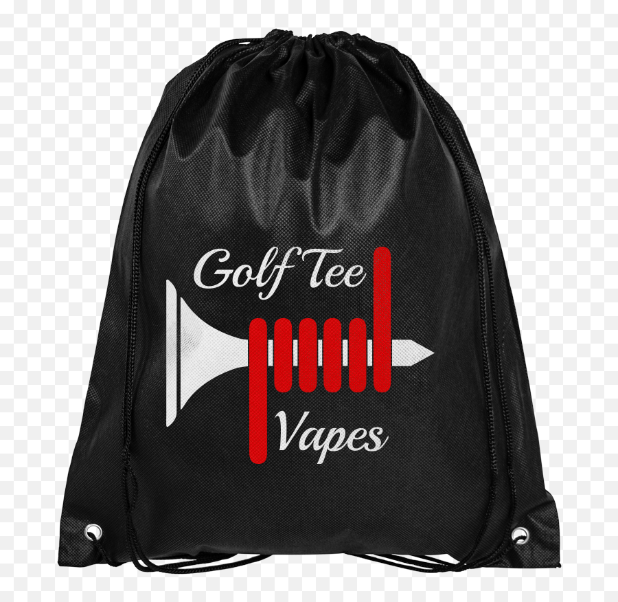 Golf Tee Vapes Drawstring Pack - Unisex Png,Golf Tee Png