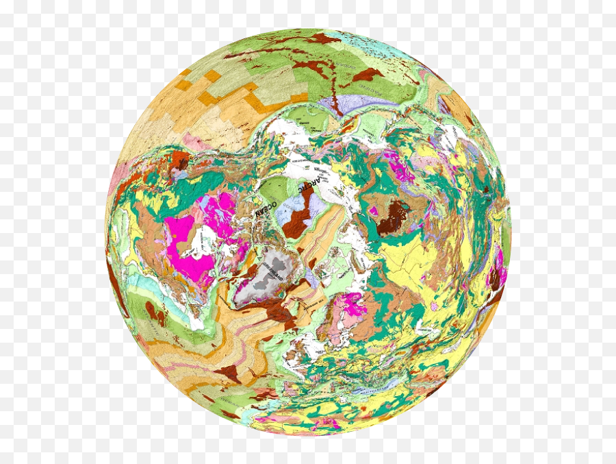 Geological Globe Of The World - Lpib Geological Globe Png,Earth Globe Png