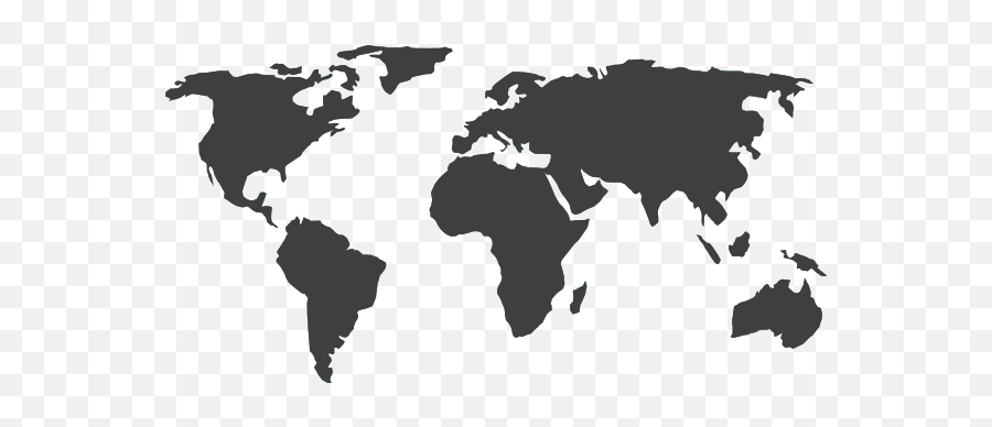 Continents Clip Art - World Map Png,Continents Png