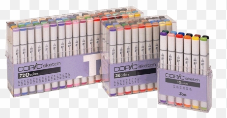 Copic Sketch Marker Sets - Art Supplies Copic Markers Png,Art Supplies Png