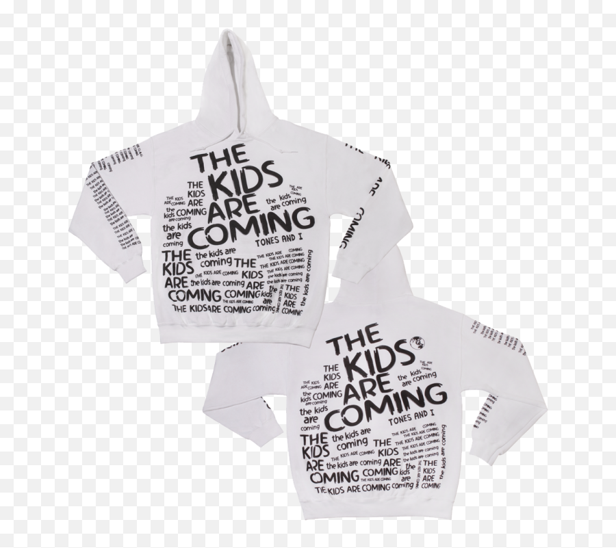 The Kids White Hoodie - Long Sleeve Png,White Hoodie Png