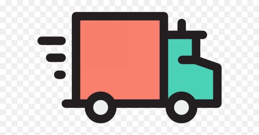 Delivery Car Icon - Transparent Background Truck Clipart Png,Car Png Icon