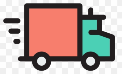 Delivery Car Icon - Transparent Background Truck Clipart png