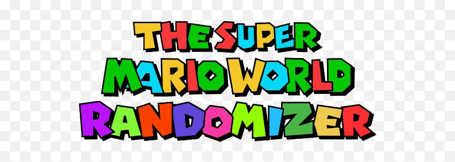 The Smw Randomizer V20 - Summer 2016 Smw Central Horizontal Png,Super Mario World Logo