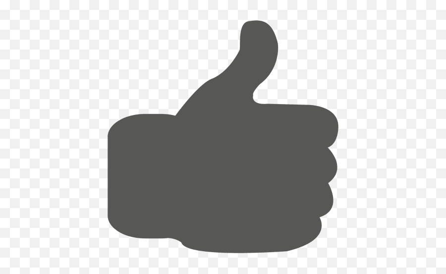 Thumbs Up Flat Icon - Png Thumbs Up Vector Icon,Thumb Up Png
