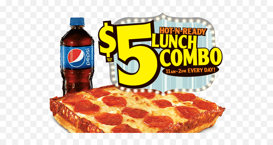 Little Caesars Lunch Combo - Little Caesars Lunch Combo Png,Little Caesars Png