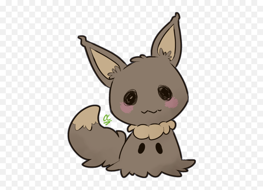 Spooky Clipart Transparent Tumblr - Mimikyu Eevee Transparent Png,Mimikyu Transparent